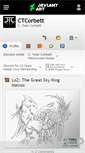 Mobile Screenshot of ctcorbett.deviantart.com