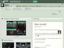 Tablet Screenshot of foscus.deviantart.com