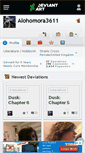Mobile Screenshot of alohomora3611.deviantart.com