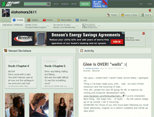 Tablet Screenshot of alohomora3611.deviantart.com