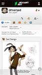 Mobile Screenshot of driverzed.deviantart.com