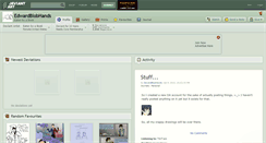 Desktop Screenshot of edwardblobhands.deviantart.com