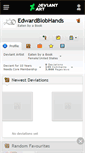 Mobile Screenshot of edwardblobhands.deviantart.com