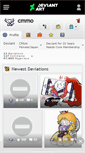 Mobile Screenshot of cmmo.deviantart.com