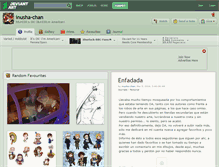 Tablet Screenshot of inusha-chan.deviantart.com