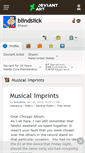 Mobile Screenshot of blindslick.deviantart.com