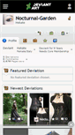 Mobile Screenshot of nocturnal-garden.deviantart.com