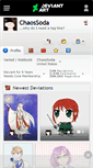 Mobile Screenshot of chaossoda.deviantart.com