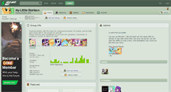 Desktop Screenshot of my-little-stories.deviantart.com
