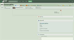 Desktop Screenshot of pennyarcadefan.deviantart.com
