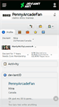 Mobile Screenshot of pennyarcadefan.deviantart.com