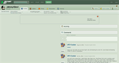 Desktop Screenshot of johnnyxdevi.deviantart.com