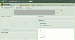 Desktop Screenshot of plottingplz.deviantart.com