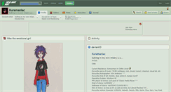 Desktop Screenshot of kuramaniac.deviantart.com