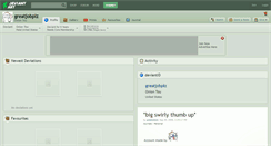 Desktop Screenshot of greatjobplz.deviantart.com