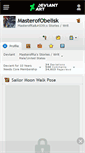 Mobile Screenshot of masterofobelisk.deviantart.com