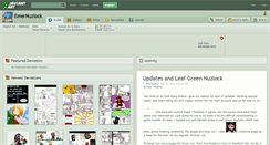 Desktop Screenshot of emernuzlock.deviantart.com