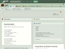 Tablet Screenshot of n-g-e.deviantart.com