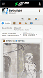 Mobile Screenshot of bethalight.deviantart.com