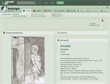 Tablet Screenshot of bethalight.deviantart.com