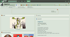 Desktop Screenshot of megachron.deviantart.com