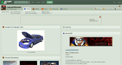 Desktop Screenshot of crazzehtimmeh.deviantart.com