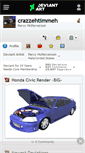 Mobile Screenshot of crazzehtimmeh.deviantart.com
