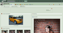 Desktop Screenshot of ladylucrezia.deviantart.com