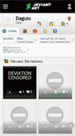Mobile Screenshot of daguss.deviantart.com