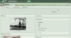 Desktop Screenshot of holyanna.deviantart.com