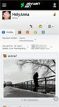 Mobile Screenshot of holyanna.deviantart.com