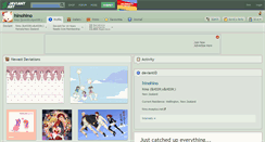 Desktop Screenshot of hinohino.deviantart.com