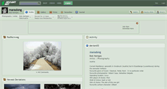 Desktop Screenshot of maradong.deviantart.com