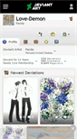 Mobile Screenshot of love-demon.deviantart.com