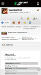 Mobile Screenshot of imunkettes.deviantart.com