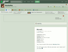 Tablet Screenshot of imunkettes.deviantart.com