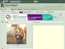 Tablet Screenshot of equus-photography.deviantart.com