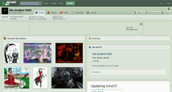 Desktop Screenshot of die-andere-welt.deviantart.com