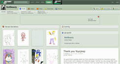 Desktop Screenshot of buttbeauty.deviantart.com