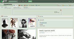 Desktop Screenshot of ovandocarter.deviantart.com
