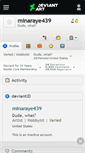 Mobile Screenshot of minaraye439.deviantart.com