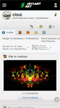 Mobile Screenshot of clouz.deviantart.com