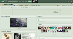 Desktop Screenshot of buttonsthecatt.deviantart.com