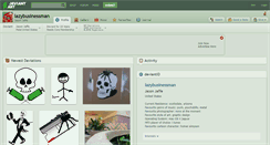 Desktop Screenshot of lazybusinessman.deviantart.com
