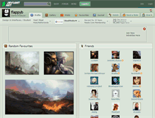 Tablet Screenshot of flappyb.deviantart.com
