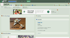 Desktop Screenshot of cakefruit.deviantart.com
