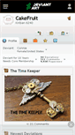 Mobile Screenshot of cakefruit.deviantart.com