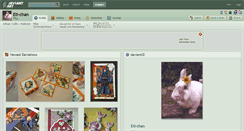 Desktop Screenshot of eti-chan.deviantart.com