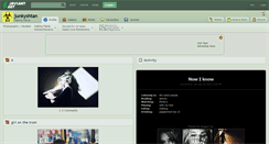 Desktop Screenshot of junkyshtan.deviantart.com