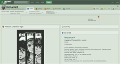 Desktop Screenshot of holylancer9.deviantart.com